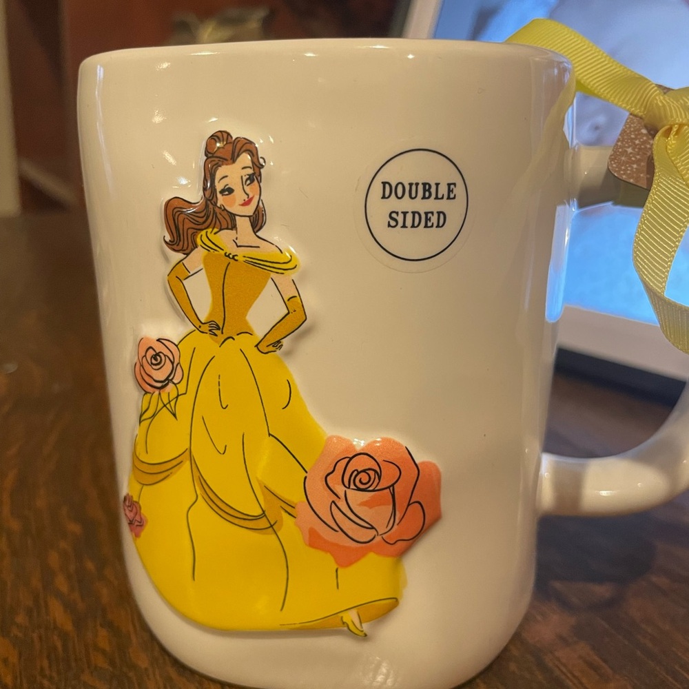 Disney Rae Dunn Belle Mug Beauty and the Beast & NWT